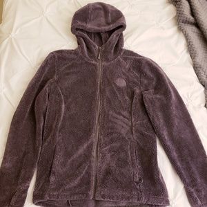 🛍 NORTH FACE - FLEECE HOODIE ZIP - GRAY - SMALL